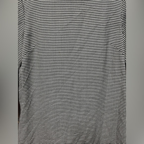 Leith Houndstooth Mini Dress 3/4 Sleeves S - Picture 3 of 4